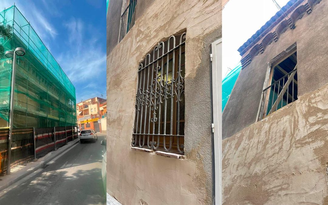 Aislamiento con SATE proyectado sostenible